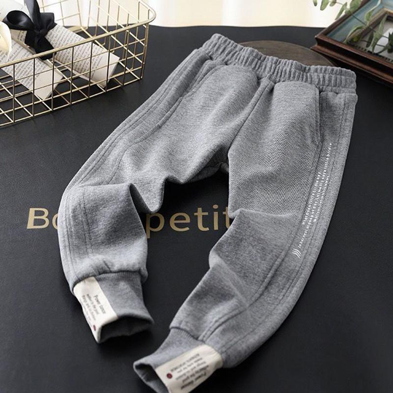 Letter Pattern Sports Pants for Boy - PrettyKid