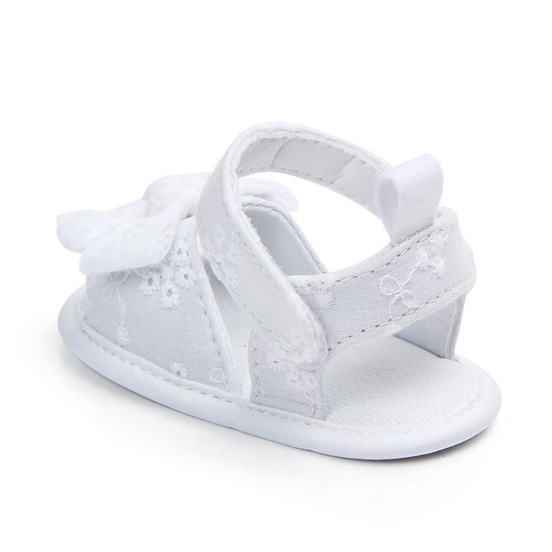 Bow Velcro soft sole baby shoe - PrettyKid