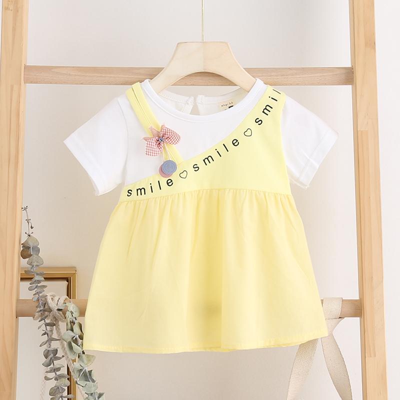SMILE Dress for Toddler Girl - PrettyKid