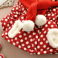 Thick Polka Dot Jacket for Toddler Girl - PrettyKid