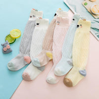 Cartoon Design Knee-High Stockings - PrettyKid