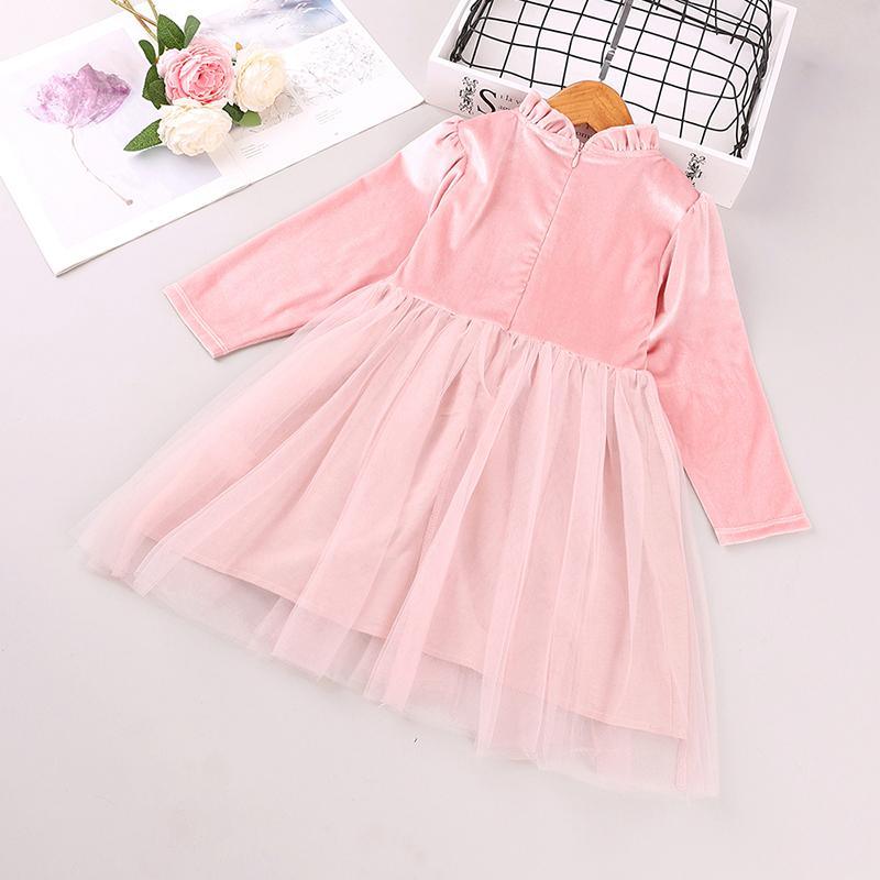 Velvet Dress for Toddler Girl - PrettyKid