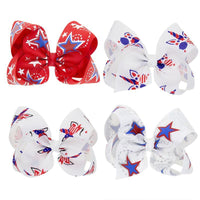 Independence Day Bow Hair clip - PrettyKid