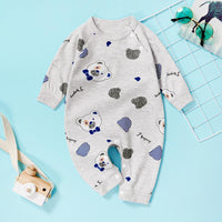 Animal Pattern Jumpsuit for Baby - PrettyKid