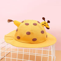 Children 3D Giraffe-shape Decor Hat - PrettyKid