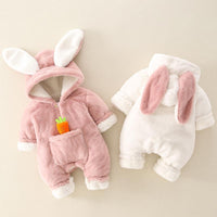 Carrot Pattern Extra Thick Jumpsuit for Baby - PrettyKid