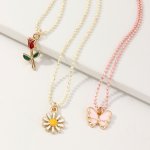 3 piece cozy personality baby jewelry necklace - PrettyKid