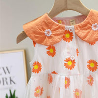 Daisy Printed Dress for Toddler Girl - PrettyKid