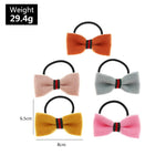 5-piece Bowknot Hair Rope for Girl - PrettyKid