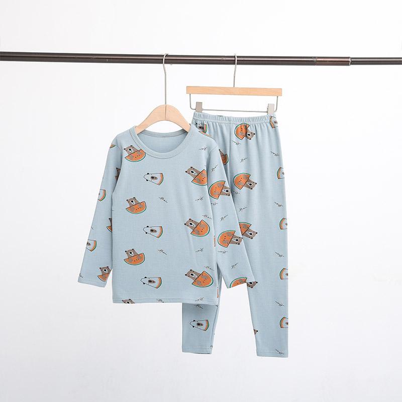 2-piece Cartoon Pattern Pajamas Sets for Boy - PrettyKid