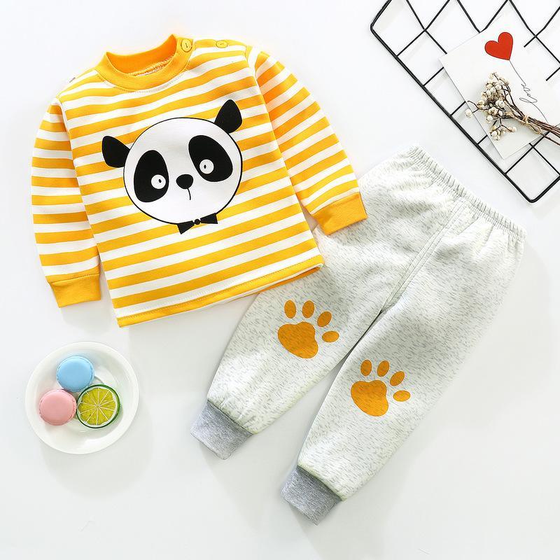 2-piece Cartoon Design Pajamas Sets for Children Boy - PrettyKid