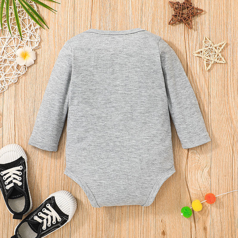 0-18months Baby Onesies 2022 Newborn Long Sleeve One Piece Casual Romper Baby Clothes Wholesale - PrettyKid