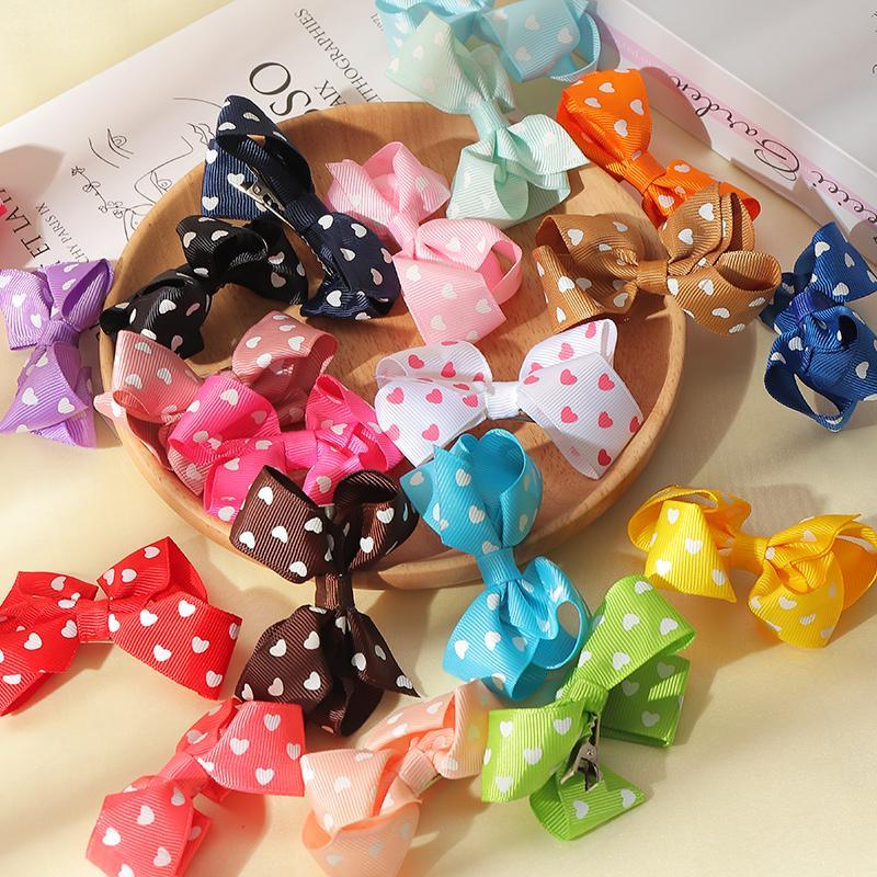 20-piece Bowknot Hair Clip - PrettyKid