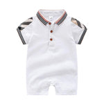 Color-block Plaid Jumpsuit for Baby Children's clothing wholesale - PrettyKid