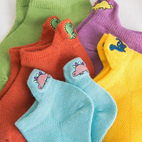 5-piece Cartoon Design Low Cut Socks - PrettyKid