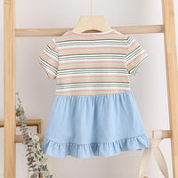 Stripes Dress for Toddler Girl - PrettyKid