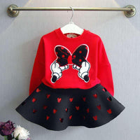 Cartoon Design Dress for Toddler Girl - PrettyKid