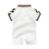 Color-block Plaid Jumpsuit for Baby Children's clothing wholesale - PrettyKid