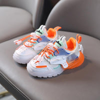 children's fashion clothing wholesale Toddler Boy Color-block Drawstring Front Sneakers Wholesale - PrettyKid