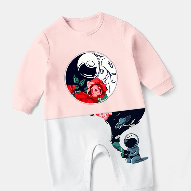 Astronaut Pattern Jumpsuit for Baby - PrettyKid