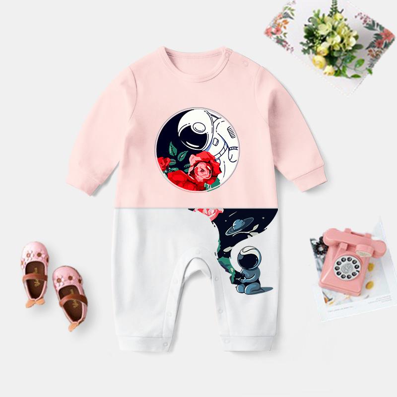 Astronaut Pattern Jumpsuit for Baby - PrettyKid