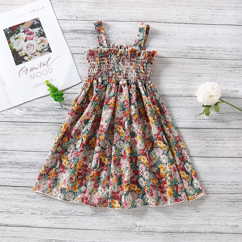 Toddler Girl Floral Cami Dress - PrettyKid