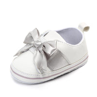 Bow Velcro soft sole baby shoe - PrettyKid