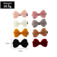 8-piece Bowknot Hair Clip for Girl - PrettyKid