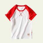 Boy Color-block Pattern Cotton T-shirt Children's Clothing - PrettyKid