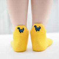 5-piece Cartoon Design Low Cut Socks - PrettyKid