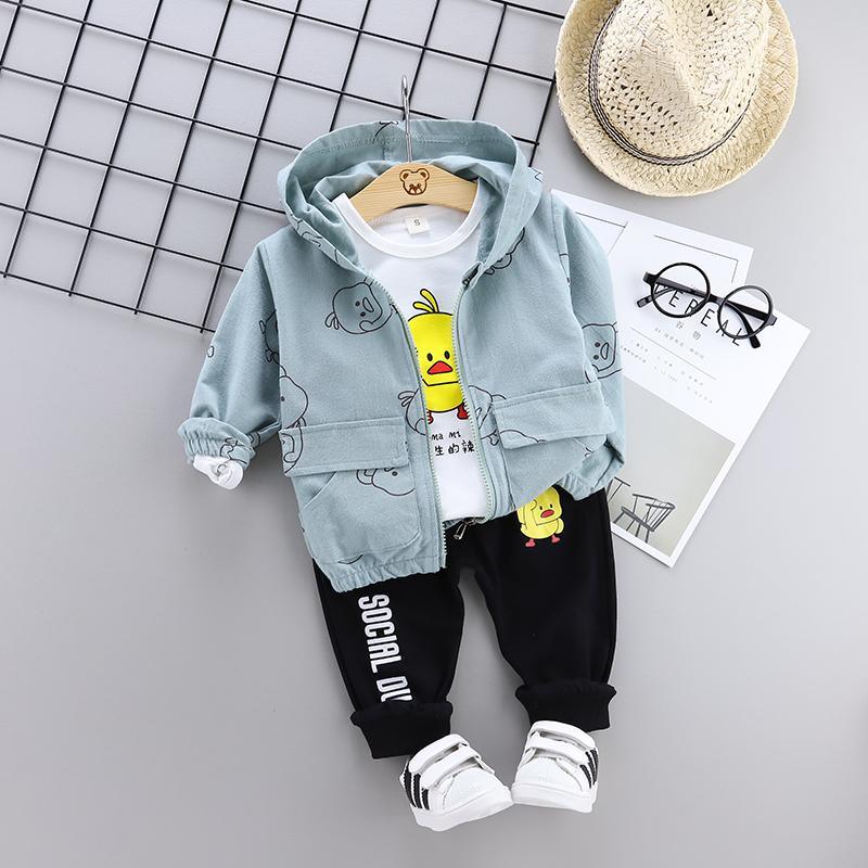 3-piece Coat & Sweatshirt & Pants for Children Boy - PrettyKid