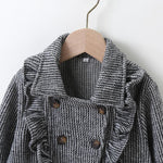 Ruffle Duffle Coat for Toddler Girl - PrettyKid