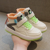 Velcro Fleece-lined Sneakers for Boy - PrettyKid