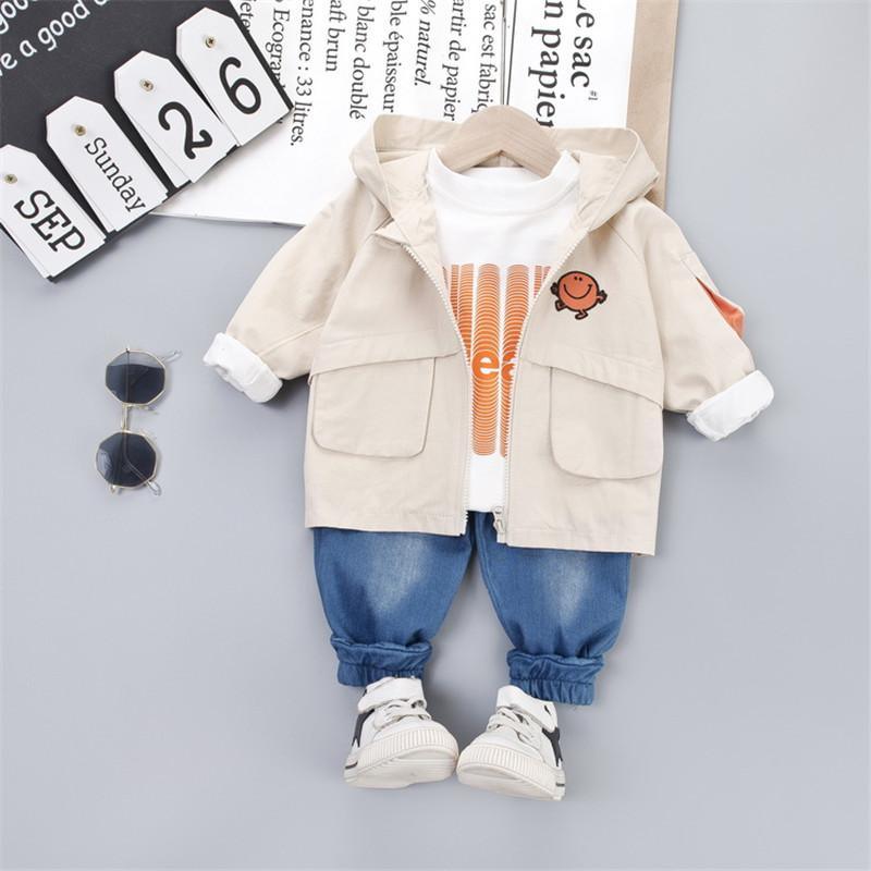 3-piece Coat & Sweatshirt & Pants for Children Boy - PrettyKid