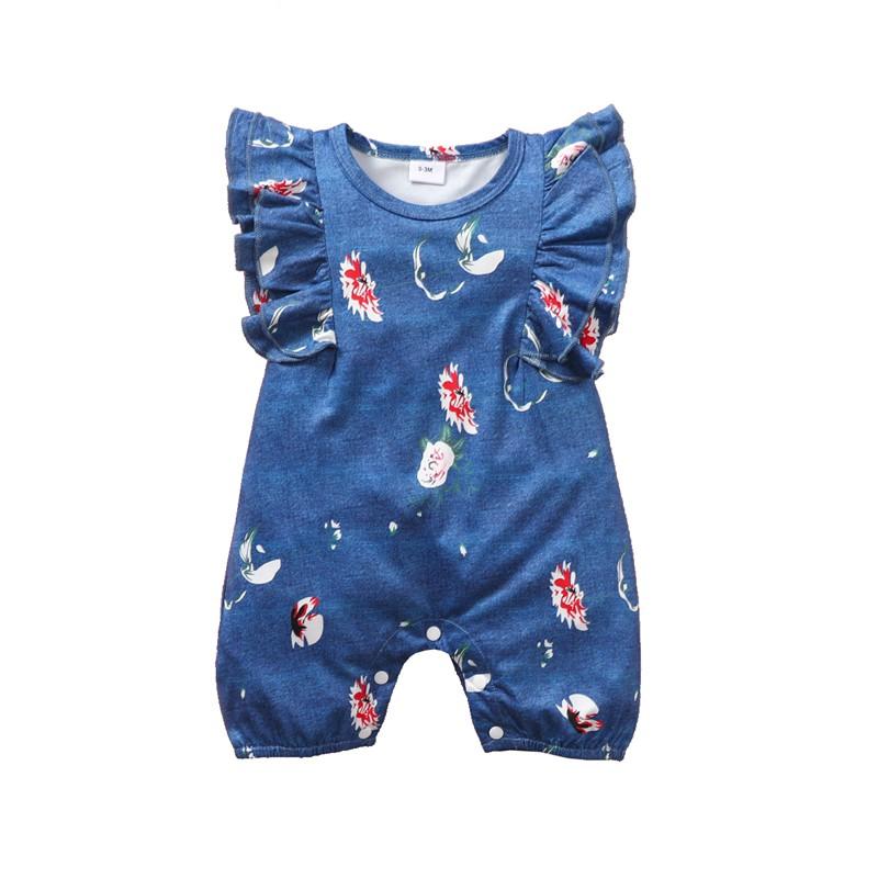 Floral Jumpsuit for Baby Girl - PrettyKid