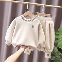 2-piece Extra Thick Sweatshirt & Pants for Children Boy - PrettyKid