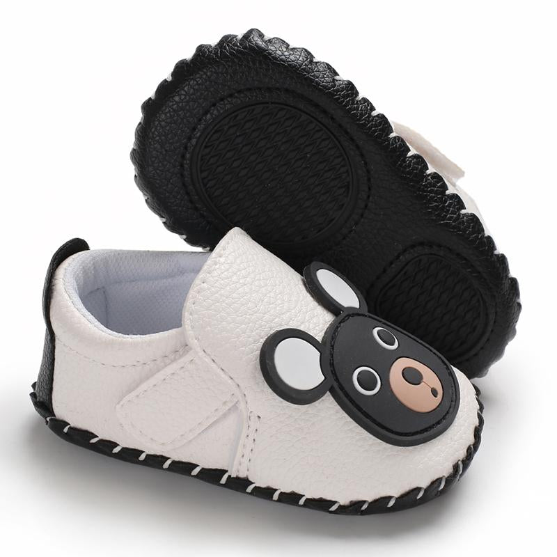 Bear Pattern Velcro Baby Shoe for Baby - PrettyKid