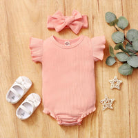 2-piece Headband & Romper for Baby Girl - PrettyKid