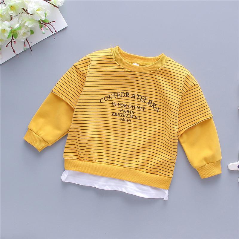 Striped Sweatshirts for Children Boy - PrettyKid