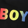 New Born Baby Boy Color Letter Printing Bodysuit - PrettyKid
