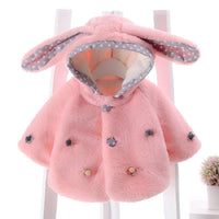 Rabbit Pattern Cloak for Baby Girl - PrettyKid