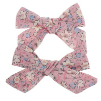 Cotton Printed Hair Clip for Girl - PrettyKid