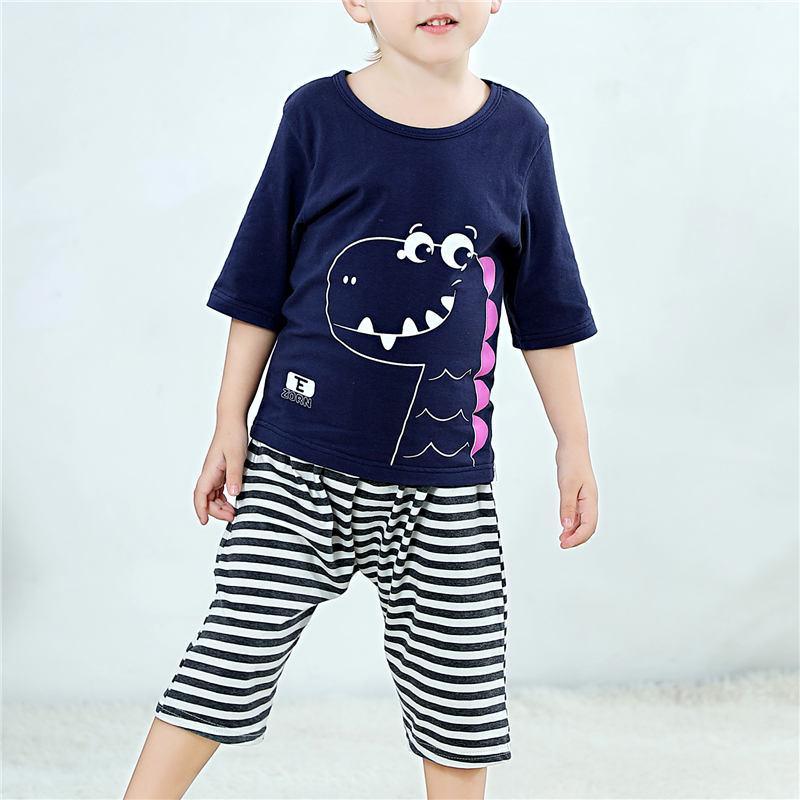 2-piece T-shirt & Capri Pants for Children Boy - PrettyKid