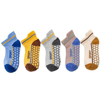 Children 5pairs Geometric Pattern Socks - PrettyKid