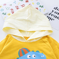 2-piece Dinosaur Pattern Hoodie & Pants for Children - PrettyKid