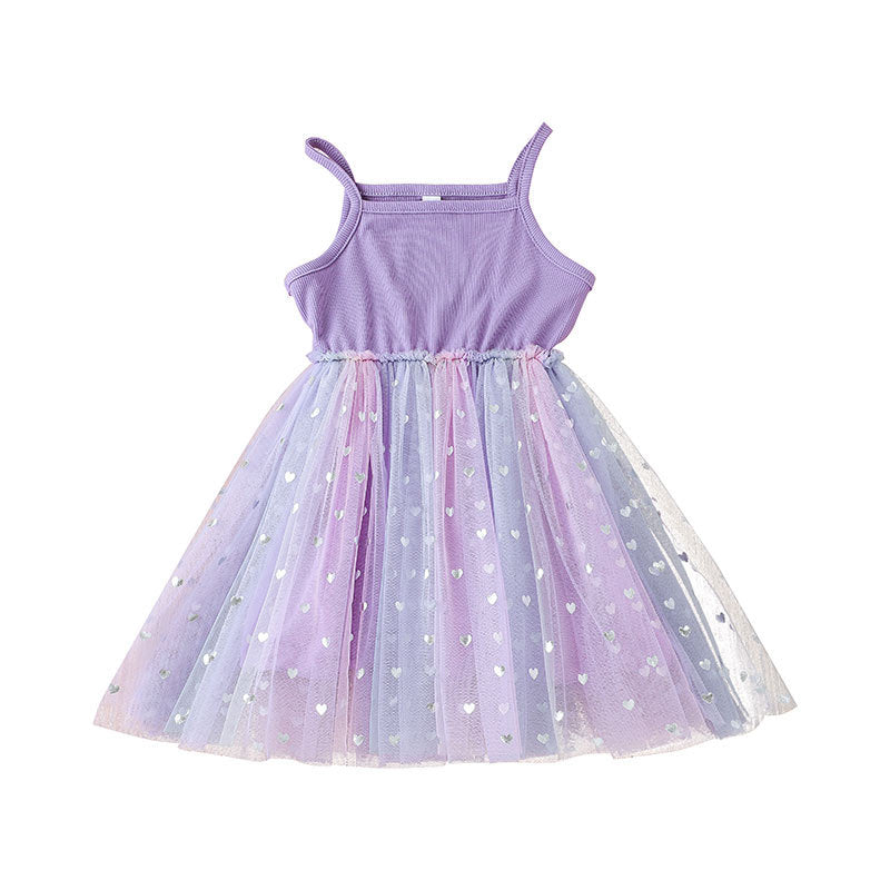 18M-6Y Cute Dresses For Girls Toddler Cool Sling Small Fragrance Mesh Wholesale Toddler Clothing - PrettyKid