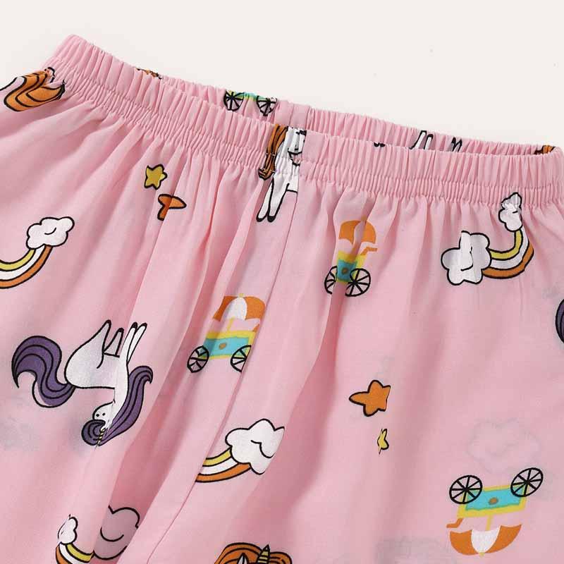 Animal Pattern Pajamas Sets for Toddler Girl - PrettyKid