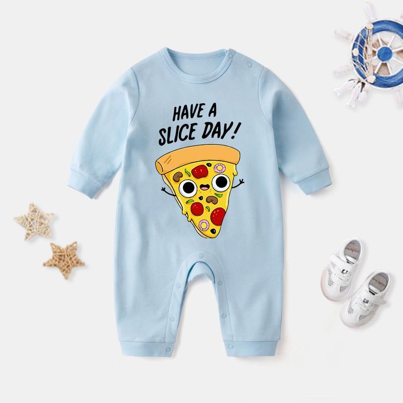 Pizza Pattern Jumpsuit for Baby - PrettyKid