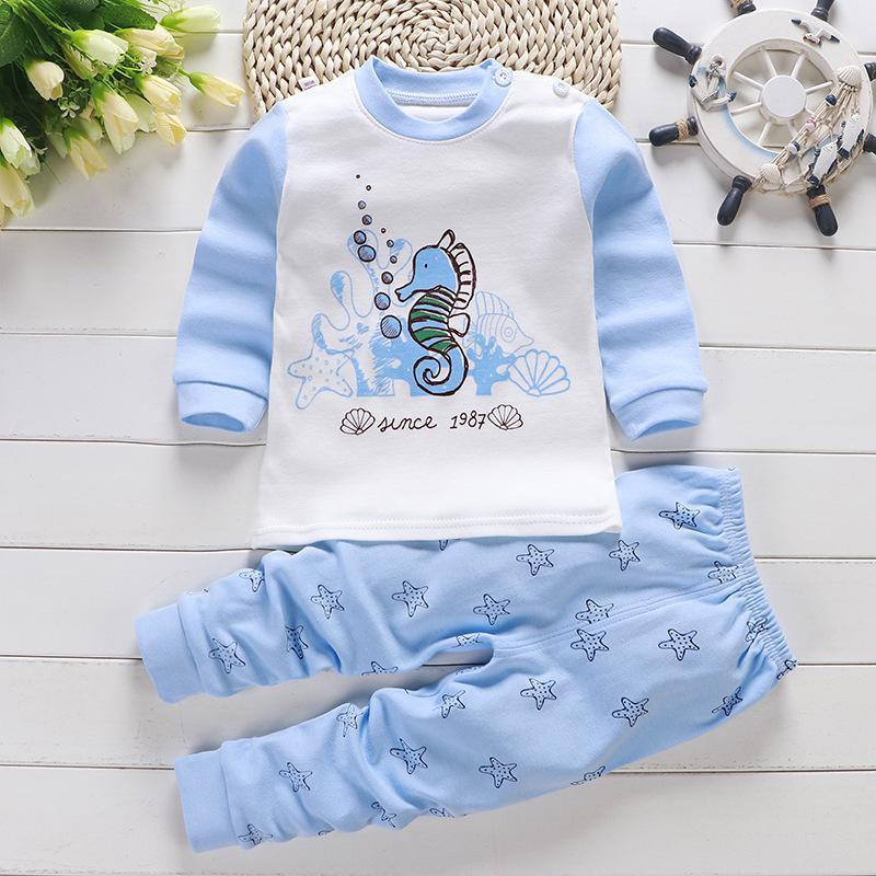 2-piece Cartoon Design Pajamas Sets for Children Boy - PrettyKid