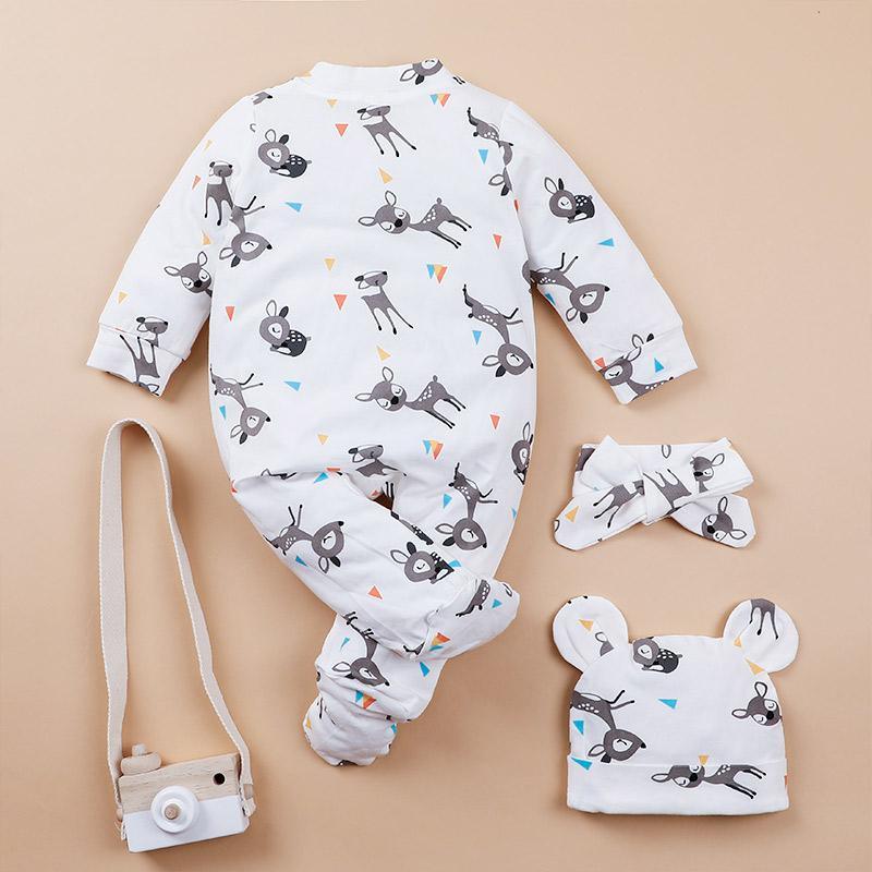 3-piece Hat & Romper & Pants for Baby Children's Clothing - PrettyKid